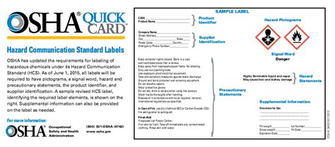 Before you choose your labels, consider the type of printer how to add text to your template. Hazardous Materials Communications GHS Training | DKIST