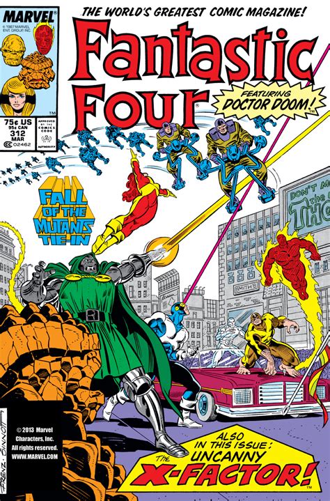 Read Online Fantastic Four 1961 Comic Issue 312