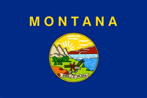 Montana State Information Symbols Capital Constitution Flags Maps