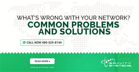 Whats Wrong With Your Network Common Problems And Solutions