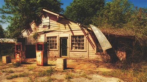 Abandoned Gas Station Photograph By Mountain Dreams Pixels