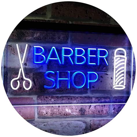 Barber Shop Led Neon Light Sign Hair Salon Brands Barbershop Design