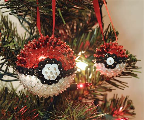 Poké Ball Sequins Ornaments 6 Steps With Pictures