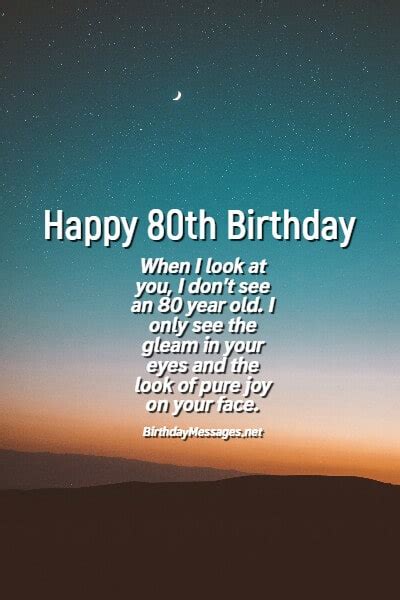 80th birthday wishes for the eightysomethings in your life