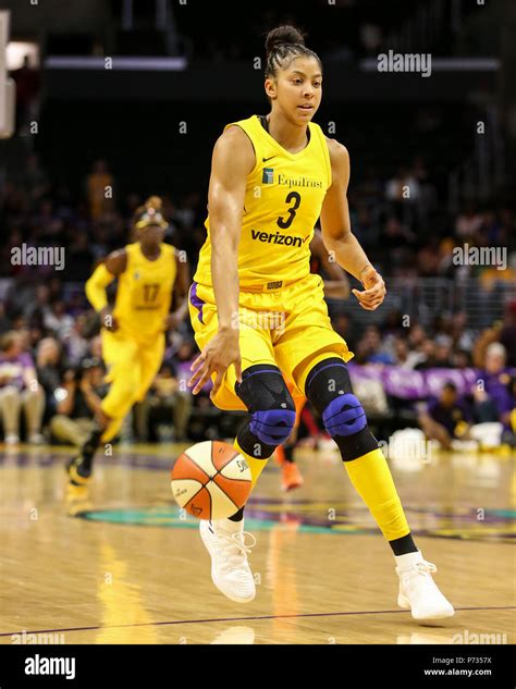 Los Angeles Sparks Forward Candace Parker 3 During The Connecticut Sun