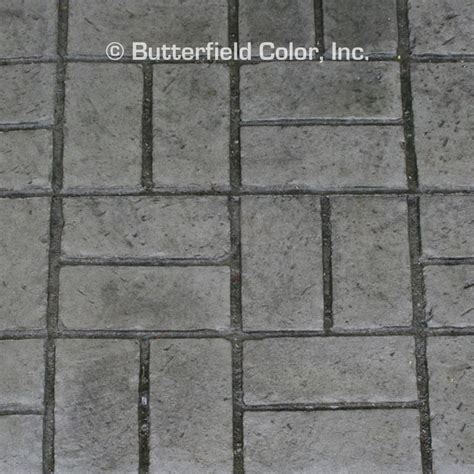 Butterfield Color New Brick Basket Weave Concrete Stamp Cascade