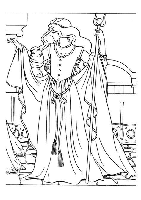 coloriages de princesses