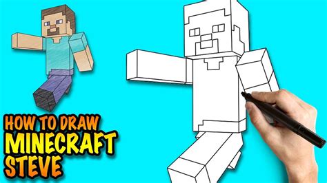 How To Draw A Minecraft Steve