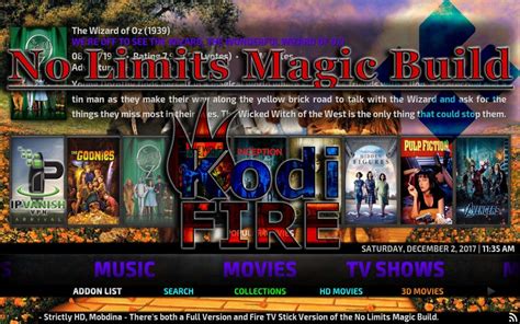 4 what we get in wizard. How to Install No Limits Magic Build on Kodi 17 Firestick ...