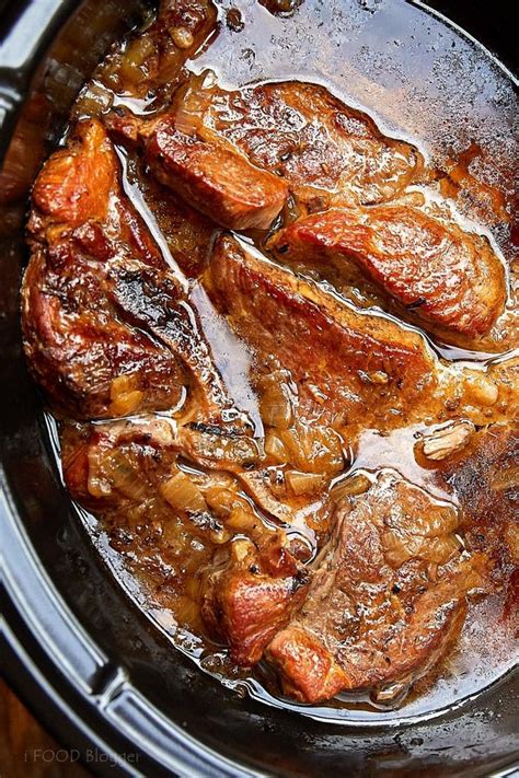 An easy crock pot pork loin recipe. These slow cooker country-style ribs melt-in-your-mouth tender, exceptionally flavorful, with ...