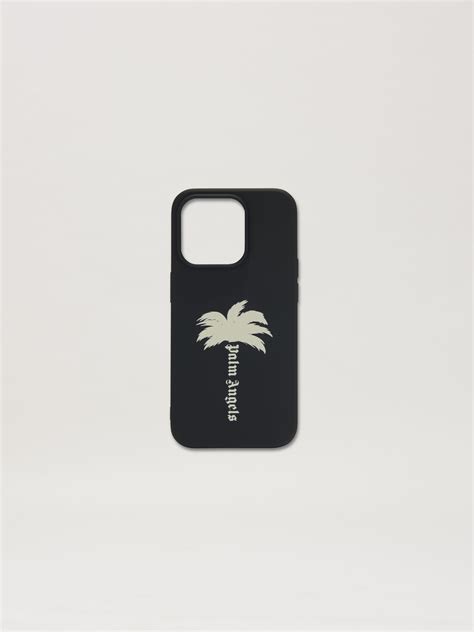 Iphone 15 Pro Case The Palm In Black Palm Angels Official