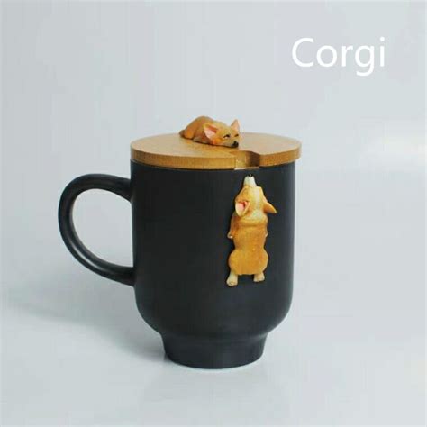 Cartoon 3d Coffee Mug Corgi Mugs Cute Animal Tea Sale Coffee Mugs Shop