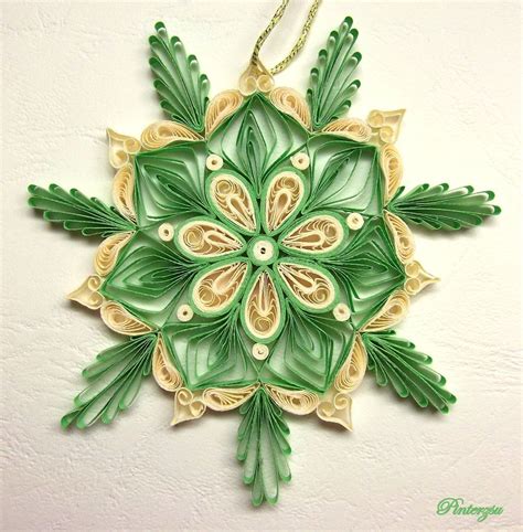 Quilled Snowflake By Pinterzsu On Deviantart Quilling Designs