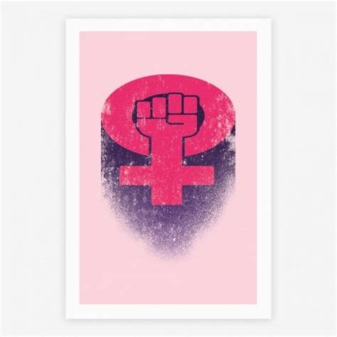 Feminist Symbol Human Feminist Symbol Original Art Prints Symbols