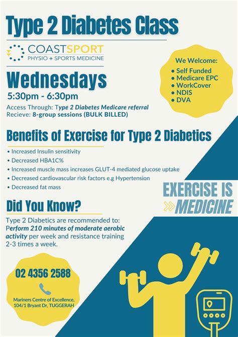 Diabetes Class Central Coast Coming Soon Central Coast Physiotherapy