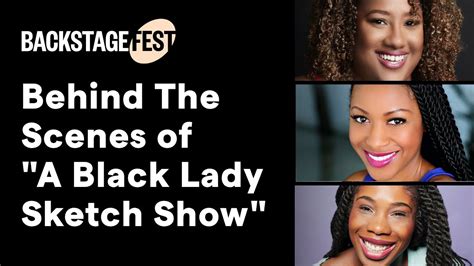 A Black Lady Sketch Show How To Write And Act For Comedy