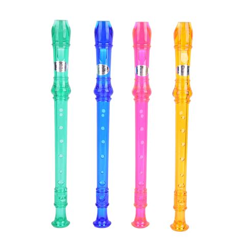 8 Holes Clarinet Soprano Recorder Flute Musical Instrument + Cleaning ...