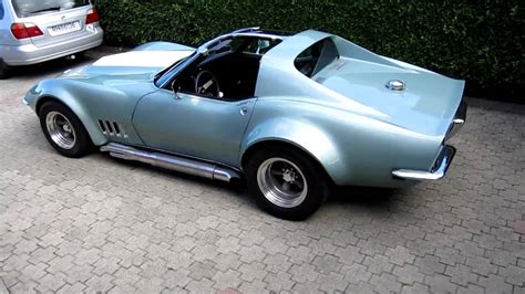 Corvette C3 1968 Sidepipes Youtube