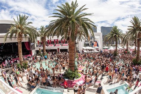 The Other Side Of Edc Vegas Pool Parties On The Las Vegas Strip