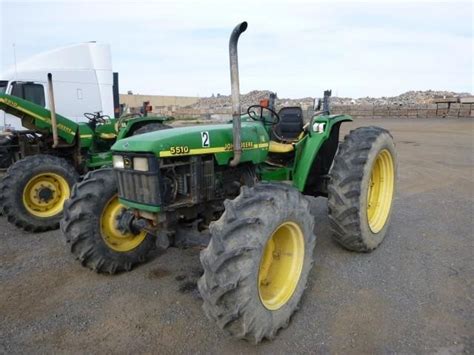 1999 John Deere 5510 4x4 Ag Tractor Bar None Auction