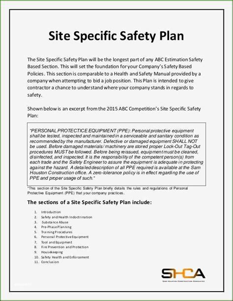 Safety planning coding schema sample responses download table. 14 Fantastic Site Specific Safety Plan Template in 2020 | Business plan template free, Business ...