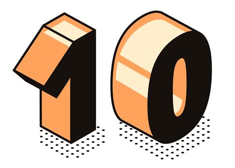 10 Number Png Free Commercial Use Images Png Play