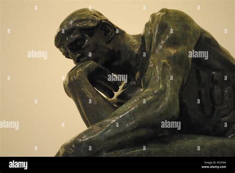 11 Auguste Rodin The Thinker 03 Stock Photo Alamy