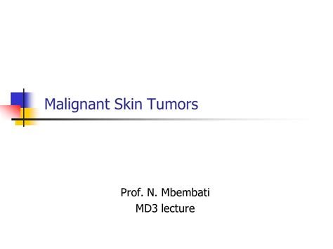 Ppt Skin Cancer Powerpoint Presentation Free To Download Id