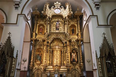 Iglesia De San José Reconocida Por Su Famoso “altar De Oro”