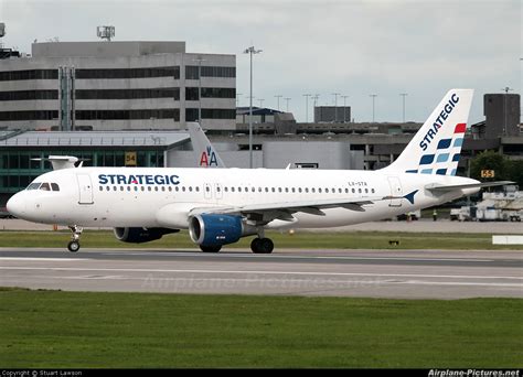 Lx Sta Strategic Airlines Airbus A320 At Manchester Photo Id 142611