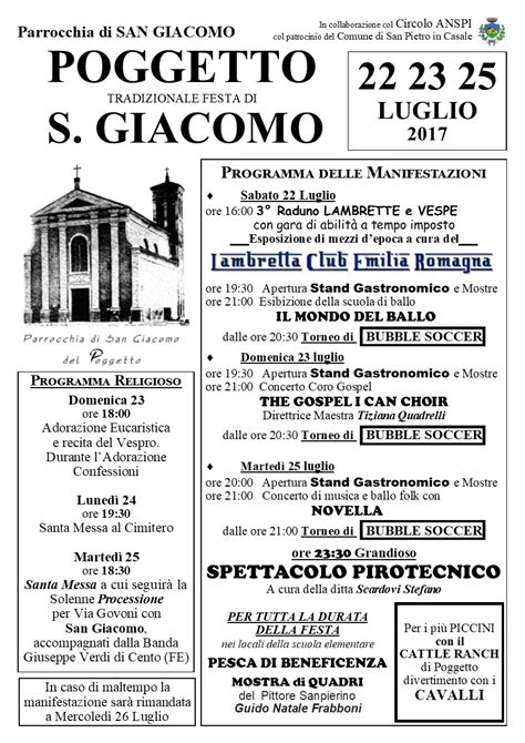 Saturday, june 12, 2021, 21:00. 3° Raduno Lambretta e Vespa - Poggetto di San Pietro in ...