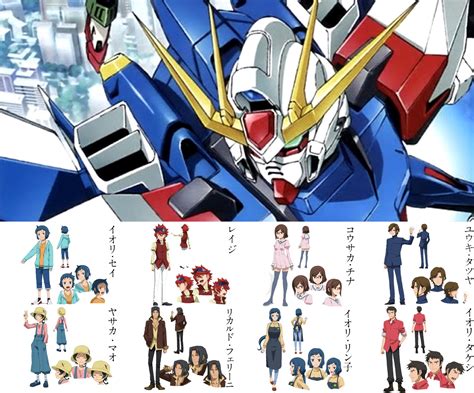 Gundam Guy Gundam Build Fighters Character Images Updated 91013
