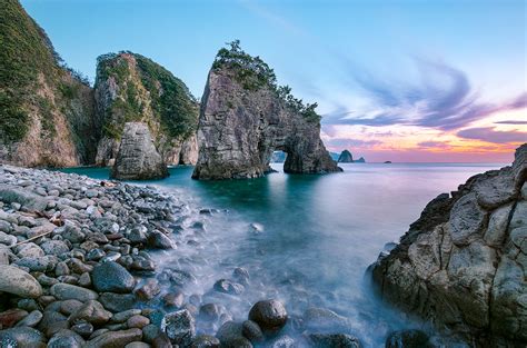 Choose from a curated selection of windows 10 wallpapers for your mobile and desktop screens. Futo Cove pm 5:46 | Dusk at Surreal Rock in Futo-Nishiizu ...
