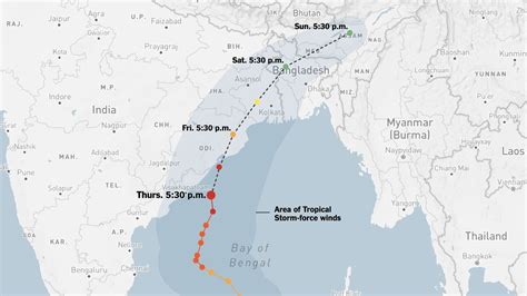 Cyclone Fani Odisha Map