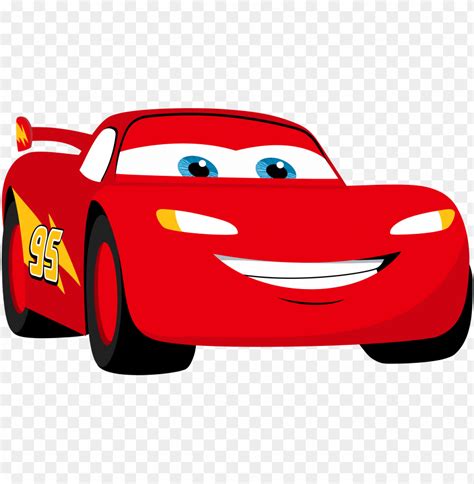 disney movie cars clipart 4 by james - lightning mcqueen svg free PNG