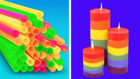 21 Cool Diys Colorful Satisfying Craft Ideas Youtube