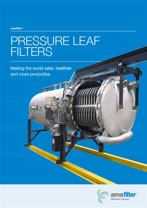 Pressure Leaf Filter Elements Ama Filtration