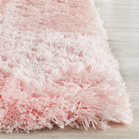 Artic Shag Pink Area Rug Wayfair