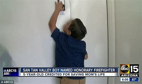 Boy Helps Save Mother S Life After Seizure In The Shower Daily Mail Online