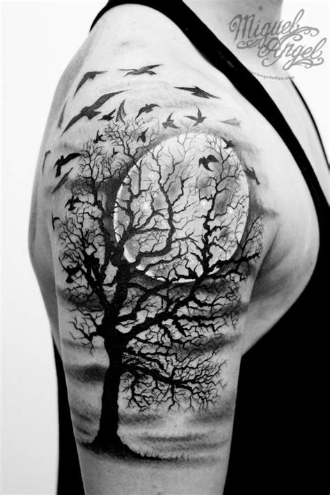 Top 63 Forest Tattoo Shoulder Incdgdbentre