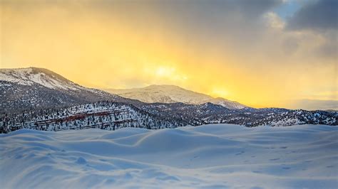 Winter Sunset Wallpaper 1920x1080 Images Slike
