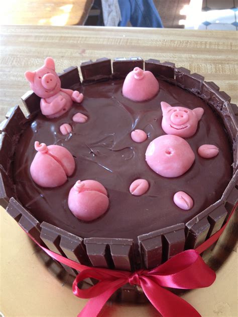 Swimming Pigs Cake Recipe Recipe Pig Cake Easy Baking Recipes