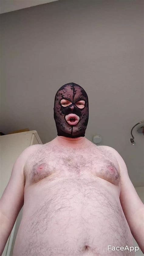 Carmen Nylonjunge Sexy Mask Mask Hairy Behaart Homemade Amateur Chubby Solo Fetish