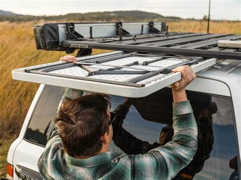 Roof Rack Table Slide Mount To Suit Rhino Rack Pioneer Platform And