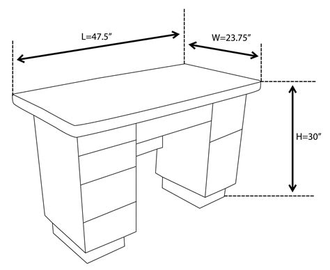 662a 1202 Office Table Dimension Furniture Manila