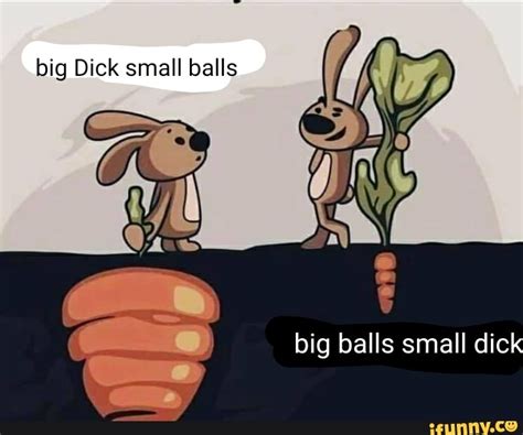 Big Dick Small Ball Big Balls Small Dick