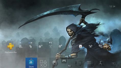 Ps4 Themes Briks 2 Death Scythe Dealer Dynamic Theme Youtube