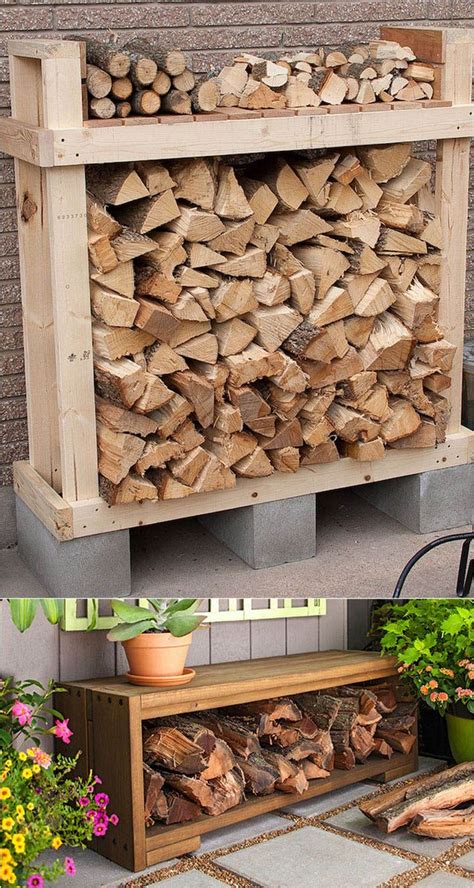 Diy Firewood Rack Indoor 49 Diy Firewood Storage Ideas Seasoning