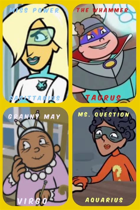 Wordgirl Villains As Zodiac Signs Part 2 I Apologize In Advance For