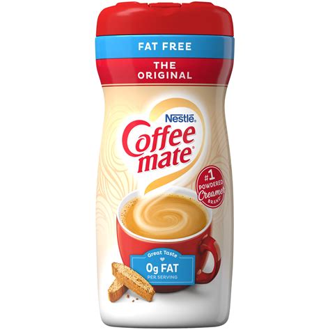 Coffee Mate Fat Free The Original Powder Coffee Creamer 16 Oz Canister